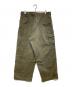 ダブルフェイスカーゴパンツ (ダブルフェイスカーゴパンツ) ダブルフェイスカーゴパンツ オリーブ サイズ:86×80：8000円