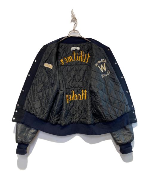 Dan Rodgers（ダンロジャース）Dan Rodgers (ダンロジャース) ［古着］スタジャン ネイビー×ブラック サイズ:XLの古着・服飾アイテム