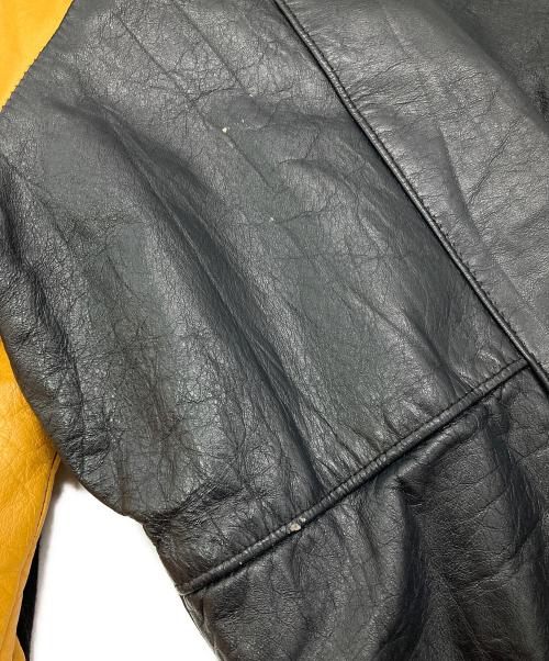 Dan Rodgers（ダンロジャース）Dan Rodgers (ダンロジャース) ［古着］スタジャン ネイビー×ブラック サイズ:XLの古着・服飾アイテム