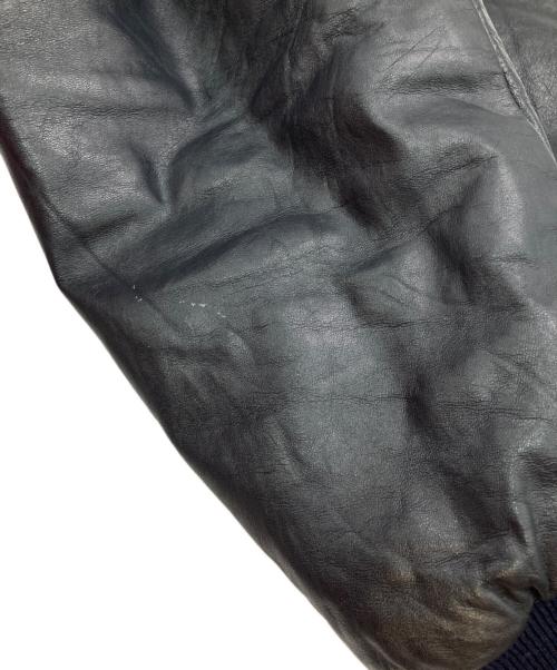 Dan Rodgers（ダンロジャース）Dan Rodgers (ダンロジャース) ［古着］スタジャン ネイビー×ブラック サイズ:XLの古着・服飾アイテム