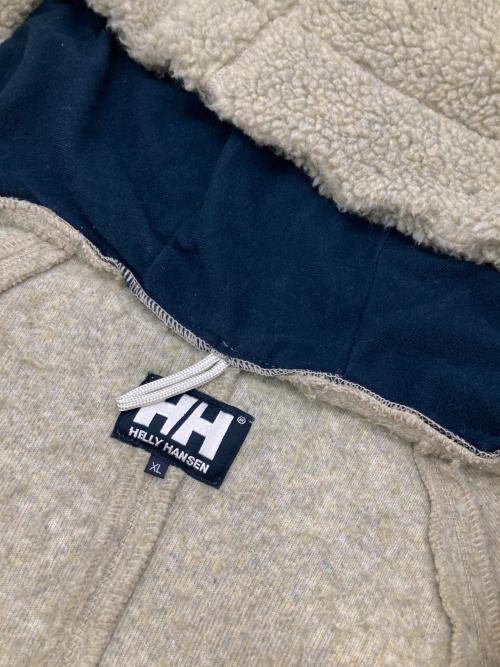 HELLY HANSEN（ヘリーハンセン）HELLY HANSEN (ヘリーハンセン) FIBER PILE THERMO HOODIE ベージュ サイズ:XLの古着・服飾アイテム