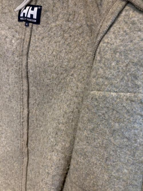 HELLY HANSEN（ヘリーハンセン）HELLY HANSEN (ヘリーハンセン) FIBER PILE THERMO HOODIE ベージュ サイズ:XLの古着・服飾アイテム