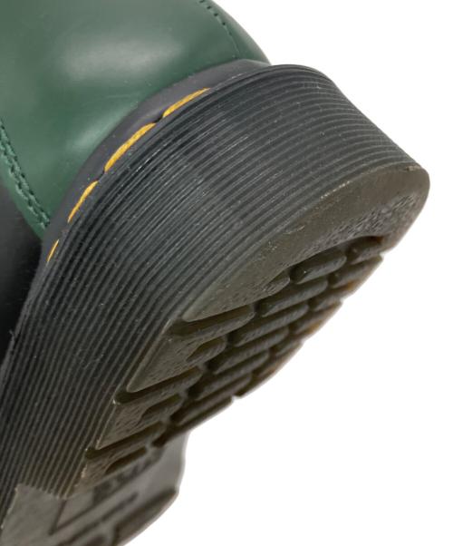 Dr.Martens（ドクターマーチン）Dr.Martens (ドクターマーチン) ADRIAN ブラック×グリーン サイズ:UK8の古着・服飾アイテム