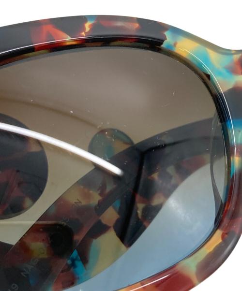 PRADA（プラダ）PRADA (プラダ) ミニマルバロック バタフライテンプルサングラス ブラウン×ブルー サイズ:SIZE 54□19　135の古着・服飾アイテム