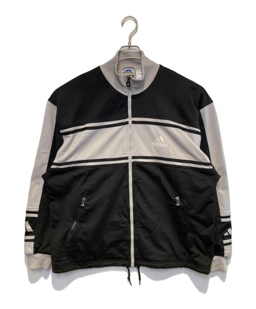 adidas（アディダス）adidas (アディダス) ［古着］トラックジャケット ブラック×グレー サイズ:Oの古着・服飾アイテム