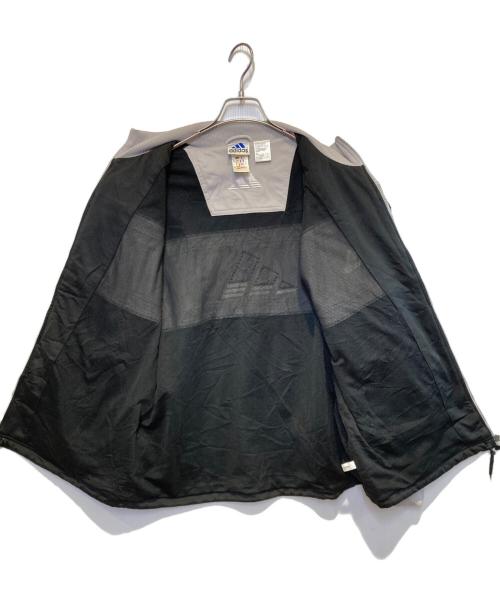 adidas（アディダス）adidas (アディダス) ［古着］トラックジャケット ブラック×グレー サイズ:Oの古着・服飾アイテム