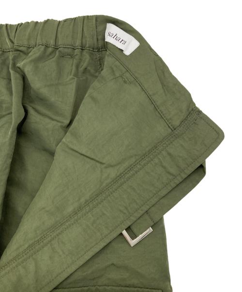 sahara（サハラ）sahara (サハラ) マルチウェイジップカーゴスカート カーキ サイズ:Freeの古着・服飾アイテム