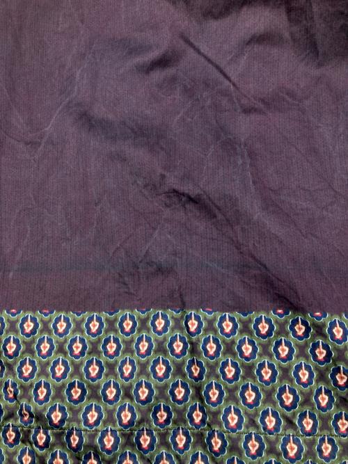 UNDERCOVERISM（アンダーカバーイズム）UNDERCOVERISM (アンダーカバーイズム) パジャマシャツ パープル×グリーン サイズ:3の古着・服飾アイテム