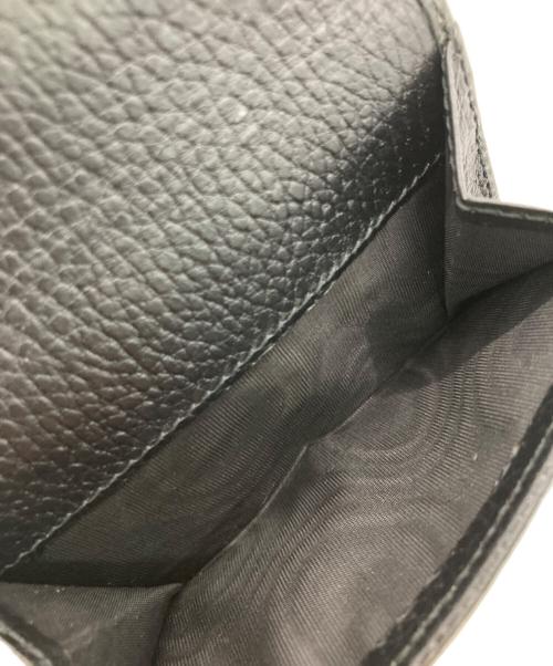 GUCCI（グッチ）GUCCI (グッチ) GGマーモントコンパクトウォレット ブラックの古着・服飾アイテム