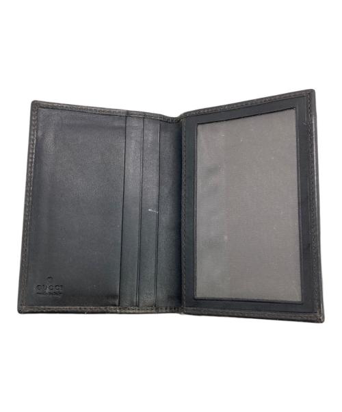 GUCCI（グッチ）GUCCI (グッチ) GGキャンバスカードケース ブラウンの古着・服飾アイテム