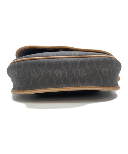 Christian Dior（クリスチャン ディオール）Christian Dior (クリスチャン ディオール) 【OLD】モノグラムショルダーバッグ ブラック×ベージュの古着・服飾アイテム