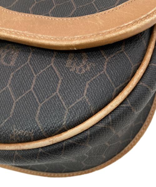 Christian Dior（クリスチャン ディオール）Christian Dior (クリスチャン ディオール) 【OLD】モノグラムショルダーバッグ ブラック×ベージュの古着・服飾アイテム