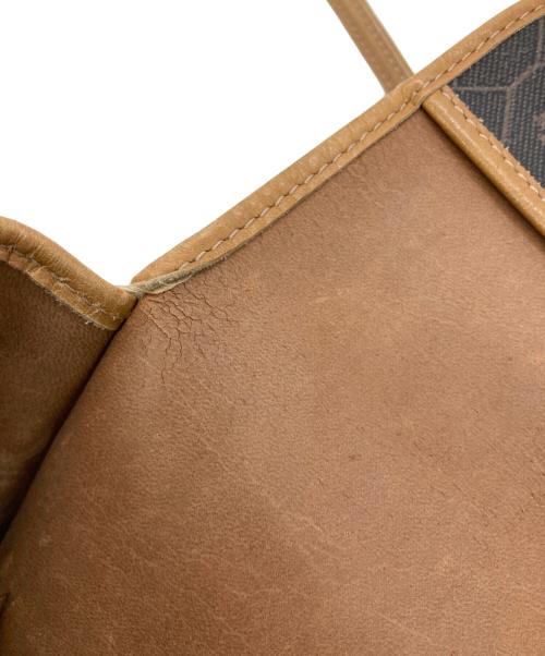 Christian Dior（クリスチャン ディオール）Christian Dior (クリスチャン ディオール) 【OLD】モノグラムショルダーバッグ ブラック×ベージュの古着・服飾アイテム