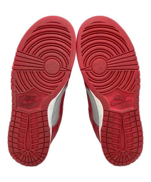 NIKE（ナイキ）NIKE (ナイキ) DUNK LOW RETRO レッド×グレー サイズ:UK9の古着・服飾アイテム