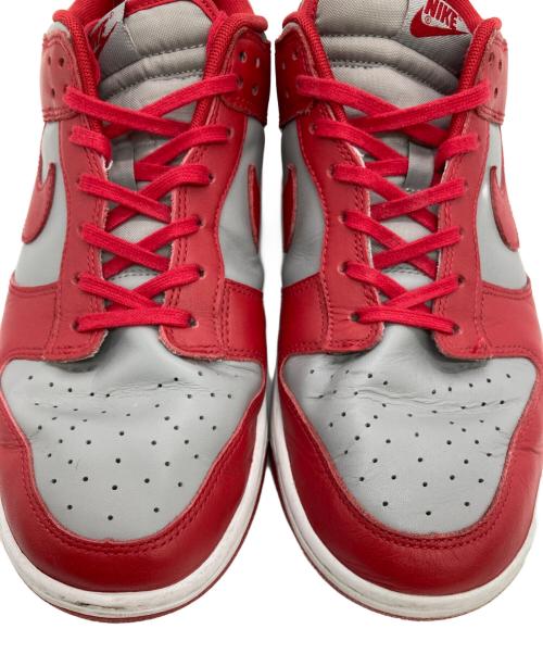 NIKE（ナイキ）NIKE (ナイキ) DUNK LOW RETRO レッド×グレー サイズ:UK9の古着・服飾アイテム