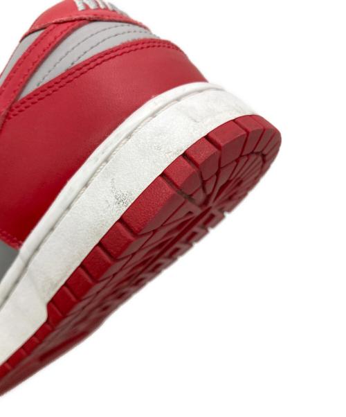 NIKE（ナイキ）NIKE (ナイキ) DUNK LOW RETRO レッド×グレー サイズ:UK9の古着・服飾アイテム