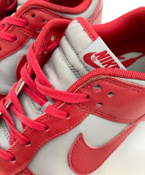 NIKE（ナイキ）NIKE (ナイキ) DUNK LOW RETRO レッド×グレー サイズ:UK9の古着・服飾アイテム