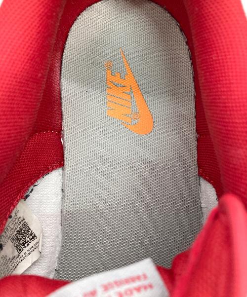 NIKE（ナイキ）NIKE (ナイキ) DUNK LOW RETRO レッド×グレー サイズ:UK9の古着・服飾アイテム