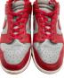 中古・古着 NIKE (ナイキ) DUNK LOW RETRO レッド×グレー サイズ:UK9：6000円