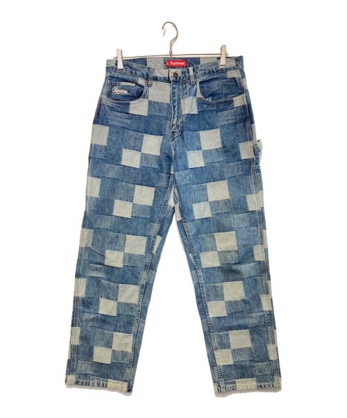 SUPREME（シュプリーム）SUPREME (シュプリーム) Patched Denim Painter Pant インディゴ サイズ:32の古着・服飾アイテム