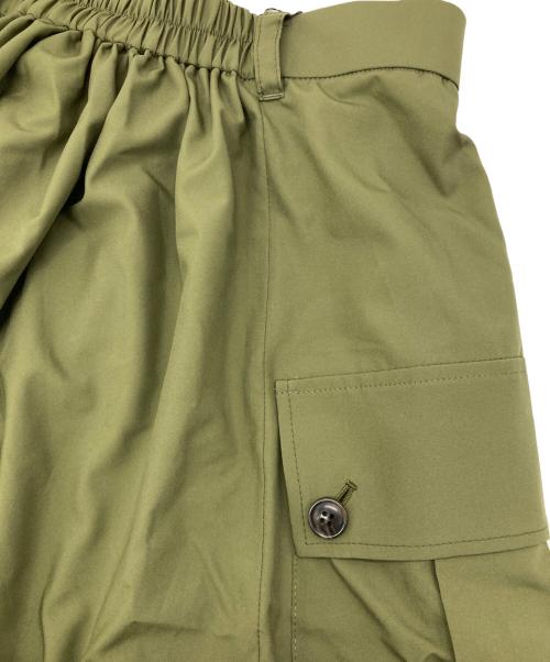 &ellecy（アンドエルシー）&ellecy (アンドエルシー) カーゴスカート カーキ サイズ:Mの古着・服飾アイテム