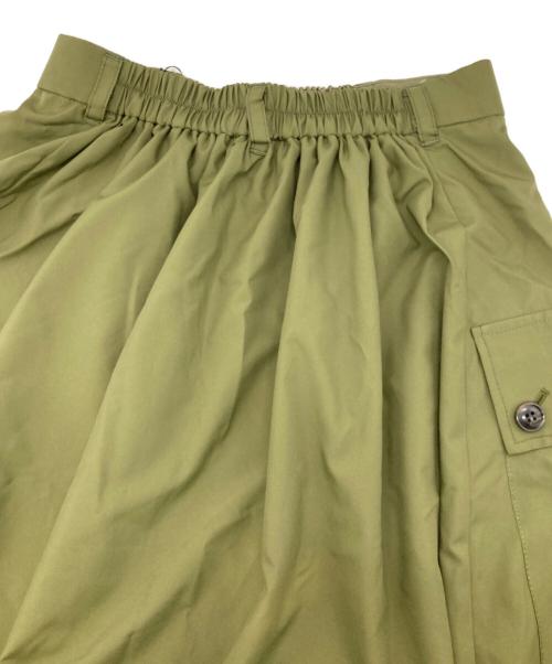 &ellecy（アンドエルシー）&ellecy (アンドエルシー) カーゴスカート カーキ サイズ:Mの古着・服飾アイテム
