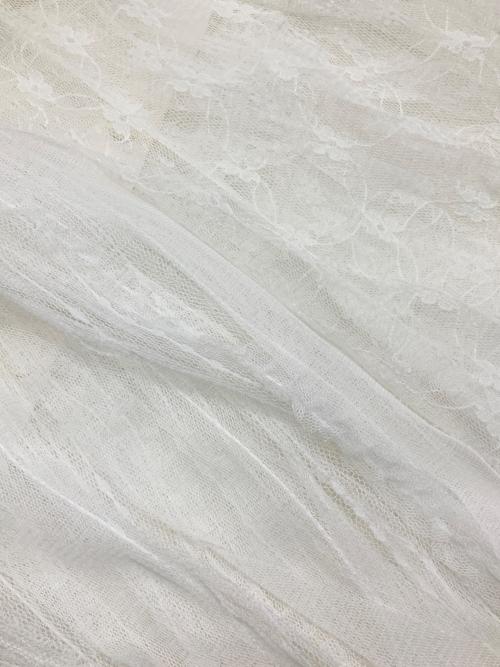 COEL（コエル）COEL (コエル) レースミックスシャツ ホワイト サイズ:Freeの古着・服飾アイテム