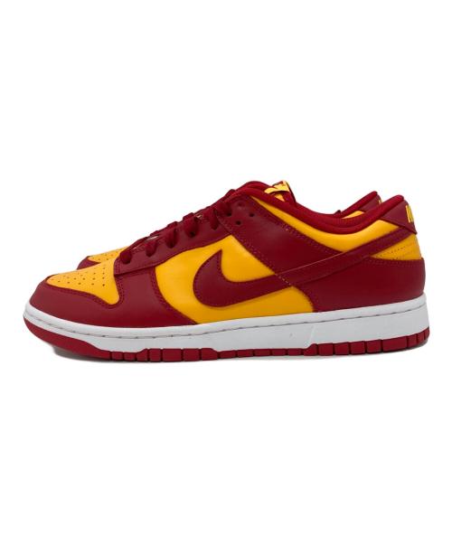 NIKE（ナイキ）NIKE (ナイキ) DUNK LOW RETRO レッド×イエロー サイズ:US9.5 未使用品の古着・服飾アイテム