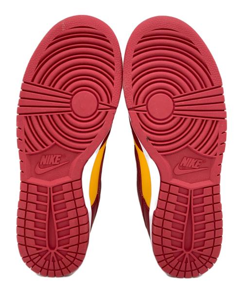 NIKE（ナイキ）NIKE (ナイキ) DUNK LOW RETRO レッド×イエロー サイズ:US9.5 未使用品の古着・服飾アイテム