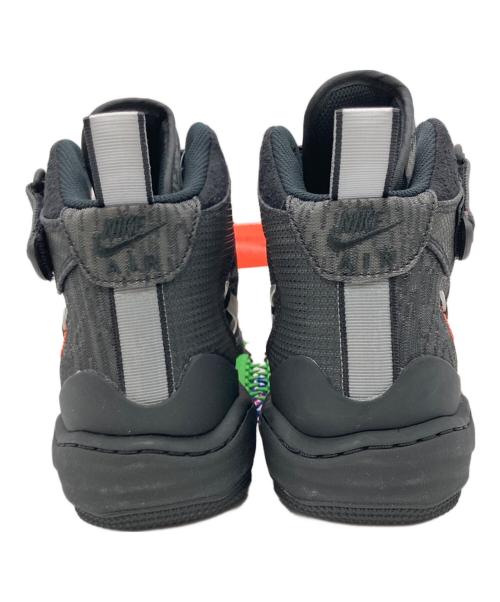 NIKE（ナイキ）NIKE (ナイキ) OFFWHITE (オフホワイト) AIR FORCE 1 MID SP ブラック サイズ:US10 未使用品の古着・服飾アイテム