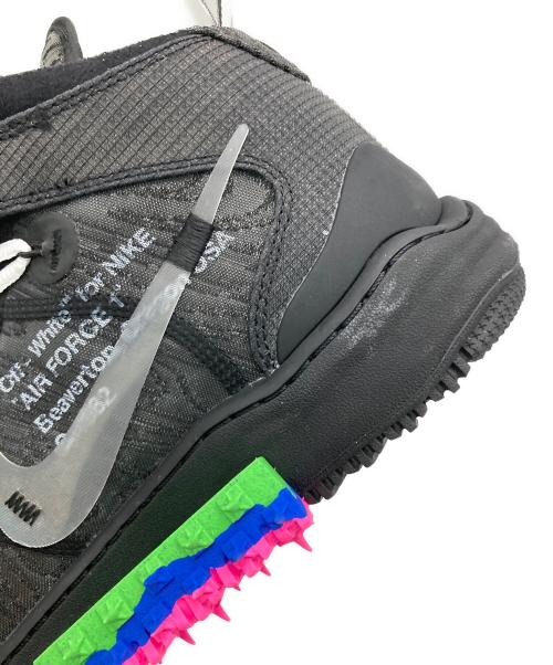 NIKE（ナイキ）NIKE (ナイキ) OFFWHITE (オフホワイト) AIR FORCE 1 MID SP ブラック サイズ:US10 未使用品の古着・服飾アイテム