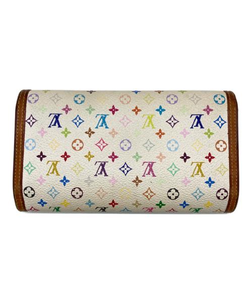 LOUIS VUITTON（ルイ ヴィトン）LOUIS VUITTON (ルイ ヴィトン) ポルトトレゾール・インターナショナル ホワイトの古着・服飾アイテム