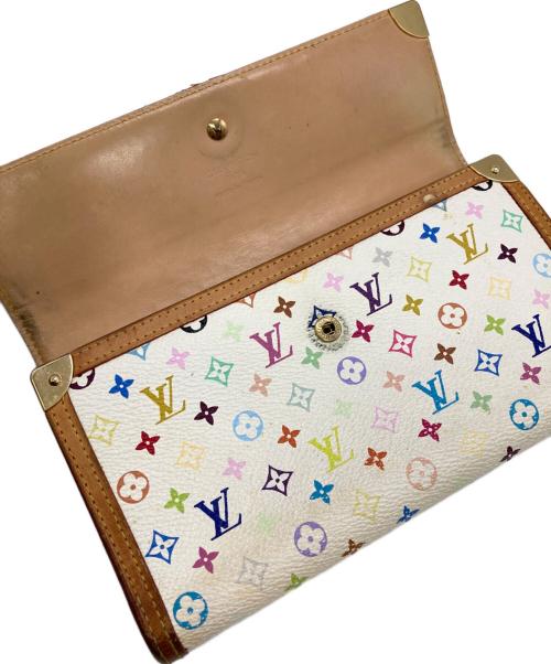 LOUIS VUITTON（ルイ ヴィトン）LOUIS VUITTON (ルイ ヴィトン) ポルトトレゾール・インターナショナル ホワイトの古着・服飾アイテム