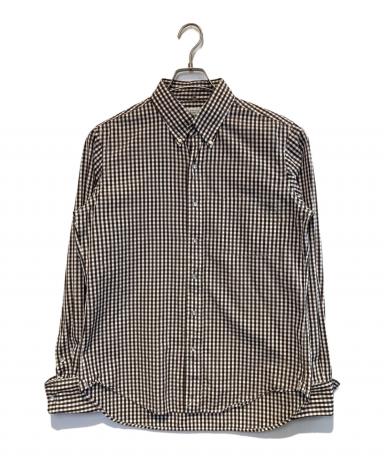 中古・古着通販】UNUSED (アンユーズド) チェックシャツ ブラウン