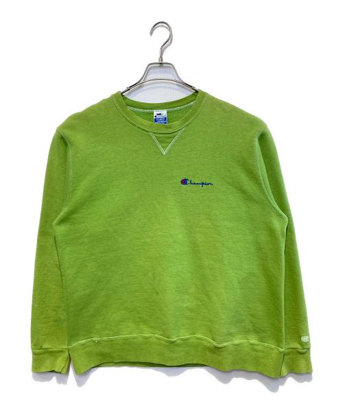 Champion REVERSE WEAVE（チャンピオン リバース ウィーブ）Champion REVERSE WEAVE (チャンピオン リバース ウィーブ) ［古着］クルーネックスウェット グリーン サイズ:XLの古着・服飾アイテム