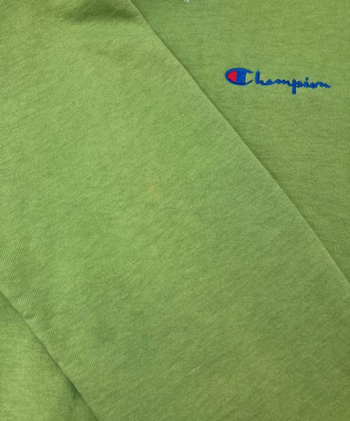 Champion REVERSE WEAVE（チャンピオン リバース ウィーブ）Champion REVERSE WEAVE (チャンピオン リバース ウィーブ) ［古着］クルーネックスウェット グリーン サイズ:XLの古着・服飾アイテム