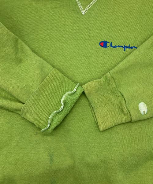Champion REVERSE WEAVE（チャンピオン リバース ウィーブ）Champion REVERSE WEAVE (チャンピオン リバース ウィーブ) ［古着］クルーネックスウェット グリーン サイズ:XLの古着・服飾アイテム