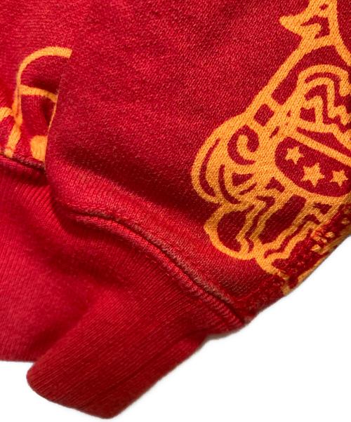 A BATHING APE（ア ベイシング エイプ）A BATHING APE (ア ベイシング エイプ) DC Comics (ディーシーコミックス) フルジップフーディ レッド×イエロー サイズ:XLの古着・服飾アイテム