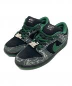 NIKE SB×There Skateboardsナイキエスビー×ゼアスケートボード）の古着「DUNK LOW QS」｜ブラック×グリーン