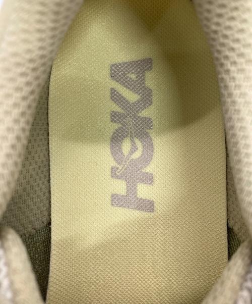 HOKAONEONE（ホカオネオネ）HOKAONEONE (ホカオネオネ) Bondi 9 ベージュ サイズ:US8Dの古着・服飾アイテム