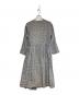 fog linen work (フォグリネンワーク) リネンギャザーワンピース グレー サイズ:Free：5000円