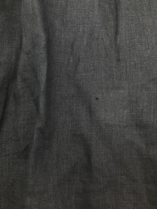 fog linen work（フォグリネンワーク）fog linen work (フォグリネンワーク) リネンギャザーワンピース ネイビー サイズ:Freeの古着・服飾アイテム