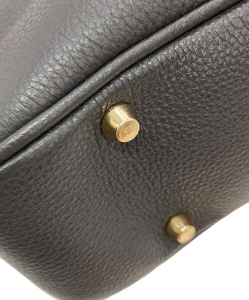 Manuel MILANO（マニュエルミラノ）Manuel MILANO (マニュエルミラノ) レザーバッグ グレーの古着・服飾アイテム