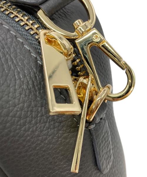 Manuel MILANO（マニュエルミラノ）Manuel MILANO (マニュエルミラノ) レザーバッグ グレーの古着・服飾アイテム