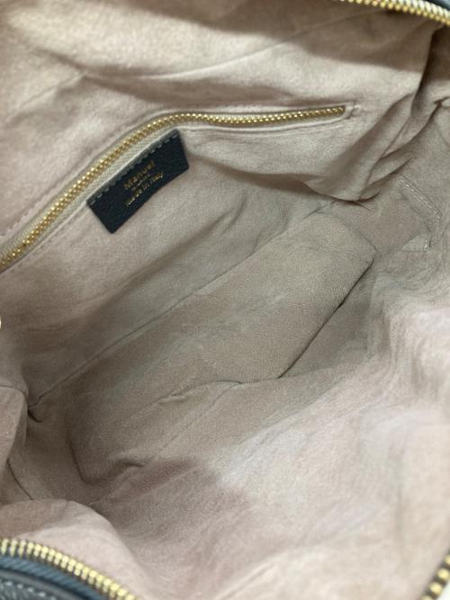 Manuel MILANO（マニュエルミラノ）Manuel MILANO (マニュエルミラノ) レザーバッグ グレーの古着・服飾アイテム
