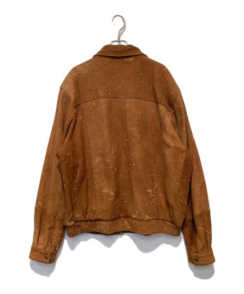 USED（ユーズド）USED (ユーズド) レザージャケット ブラウン サイズ:表記無しの古着・服飾アイテム
