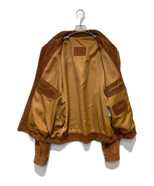USED（ユーズド）USED (ユーズド) レザージャケット ブラウン サイズ:表記無しの古着・服飾アイテム