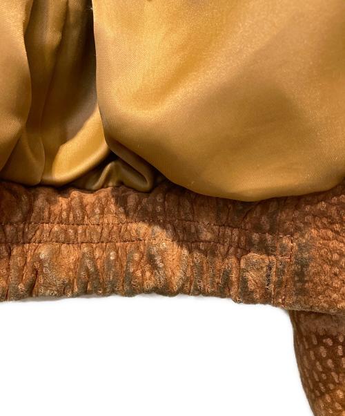 USED（ユーズド）USED (ユーズド) レザージャケット ブラウン サイズ:表記無しの古着・服飾アイテム