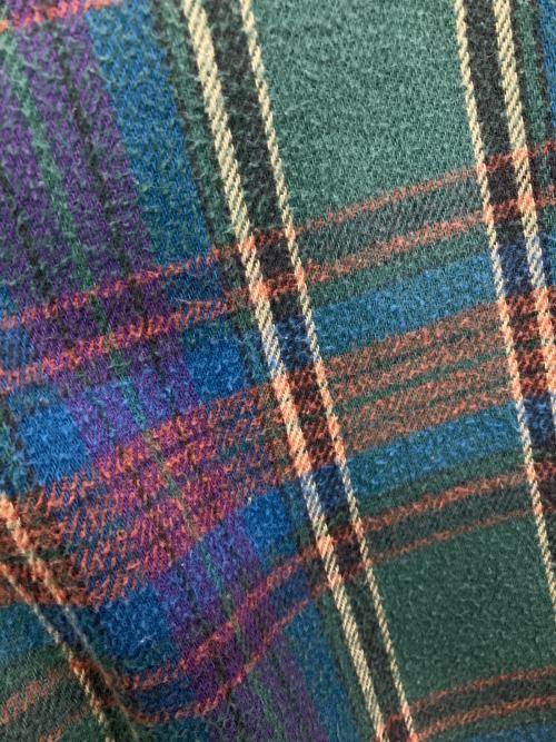 big mac（ビッグマック）big mac (ビッグマック) ［古着］チェックネルシャツ ネイビー×グリーン サイズ:XXLの古着・服飾アイテム