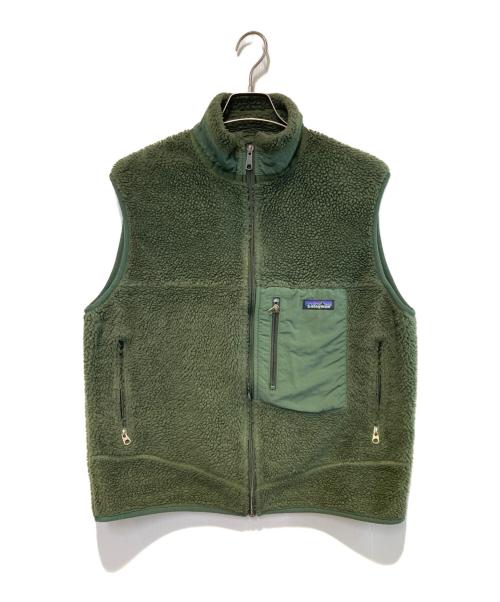Patagonia（パタゴニア）Patagonia (パタゴニア) CLASSIC RETRO X VEST グリーン サイズ:Lの古着・服飾アイテム